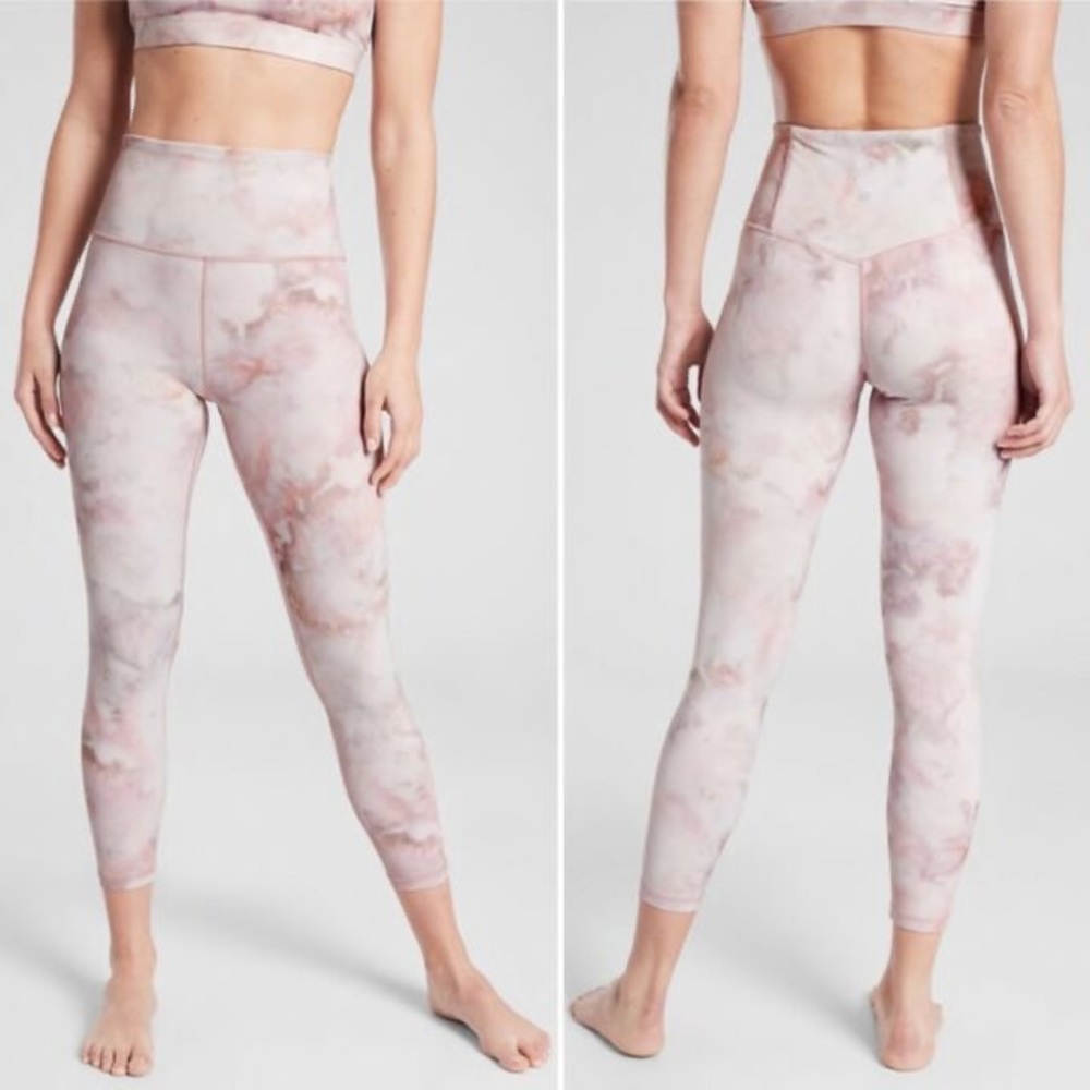 Athleta Elation Snow Dye 7/8 Tight Leggings